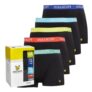 Lyle and Scott Vintage Mens Miller Five Pack Boxers Black Multi