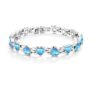 Lynizo Adjustable Magnetic Stainless Steel Bracelet with Box