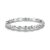 Lynizo Magnetic Bracelets: Silver Zirconia, Adjustable 21cm