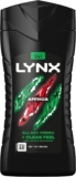 Lynx Men Africa 3-in-1 Hair, Face and Body Wash Shower Gel with mandarin & sandalwood for an all day fresh & clean feel 225 ml, Pack of 3
