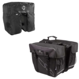M-Wave Rear pannier bag, incl. rain cover For Bicycle
