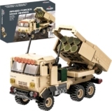 M142 HIMARS Building Block Set – 443 Pcs – Military Building Toy Set Build a detailed M142 HIMARS model with 443 pieces for an engaging and rewarding building experience