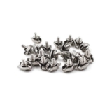 M5 304 Stainless Steel Simplex Single-Bolt Wire Rope Clip, 20pcs