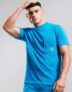 MA.Strum Pique Pocket T-Shirt Vallarta Blue – Size Small