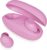 MAJORITY Biodegradable Wireless Earbuds, Bluetooth Earphones 5.3, 30H Playtime Eco-Friendly Ear Buds With Fast Charging Case, Stereo Sound, Built-In Mic & In-Ear Headphones Tru Bio (Pink)