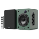 MAJORITY D50X Bookshelf Bluetooth Wireless Active Speakers 60W, HDMI ARC, Optical, AUX & USB Playback – 3YR Warranty – Sold By iZilla/FBA