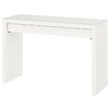 MALM Dressing table – 120×41 cm – White / Dark Grey (white high gloss £69) – In Store