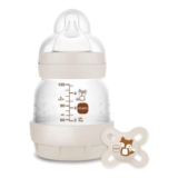 MAM Easy Start Anti-Colic Baby Bottle (130ml) with Soother