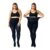 MANZI Womens Plus-Size Control Top Tights, Navy, 2 Pairs, XL