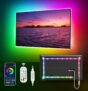 MATICOD TV LED Lights, 4M TV Lights for 45-60in TVs, Music Sync RGB TV Backlight USB LED Strip Lights with Remote and App Control for Christmas Decorations