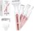 MAXGROOM 4-in-1 Electric Lady Shavers, Bikini Trimmer Women IPX6 Waterproof, Private Part Electric Shaver 120 Mins Use, Cordless Rechargeable Groomer Women, Painless Intimate Razor for Body, Underarm