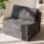 MAXYOYO Folding Sofa Bed, Convertible Sofa Bed with High-Density Support Foam, Portable 4 in 1 Fold Out Chair to Floor Lounger, Versatile Floor Couch for Living Room Bedroom