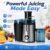 MBL 3-Speed Centrifugal Juicer with Stainless Steel Cutter & 500ml Juice Cup from 6 feiqi Store