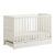 MCC Direct White Wooden Orlando Baby Cot Bed and Rollaway Drawer and Aloe Vera Water Repellent Mattress with code