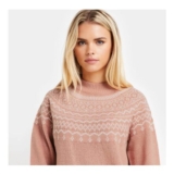 M&Co Petite Pink Fairisle Knit Jumper