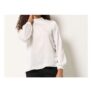 M&Co White Tie Back Blouse