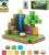 MEESHEEP 128PCS Magnetic Blocks – Waterfall, Build Exact Models Shown in Pictures STEM Montessori Toys for Girls & Boys Age 3-10 Inspiring Creativity, Imagination Suprise Gifts for Kids