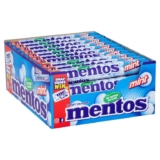 MENTOS – Soft Mints – Crisp Outer Shell and Soft Centre – Mint Flavour- 40 Rolls