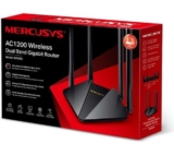 MERCUSYS MR30G WiFi Cable Router – AC 1200, Dual-band – Free C&C