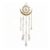 MIGUFTDY Crystal Suncatcher with Sun and Moon Design