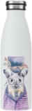 MIKASA Tipperleyhill Double-Walled Stainless Steel Bottle, 500ml Vacuum-Insulated Drinks Bottle Keeps Drinks Cold and Hot, BPA-Free Stainless Steel Hydration Bottle with Mouse Print
