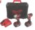MILWAUKEE M18 BPP2Q-402C 18V 2 X 4.0AH LI-ION REDLITHIUM CORDLESS TWIN PACK