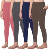 MIRITY Girls Leggings for Kids Active Sports Pants with 2 Pockets Yoga Workout