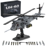 MISINI UH-60 Black Hawk Military Helicopter Building Block Kit, 1377 Pieces – Sold by Misini Official / FBA