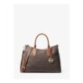 MK Austen Medium Signature Logo Satchel