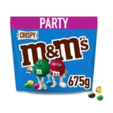 M&Ms Crispy Milk Chocolate Party Bag 675g – Clubcard Price