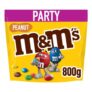 M&Ms Peanut Milk Chocolate Crispy Shell 800g Bulk Bag