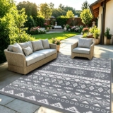 MOKANI Outdoor Rug for Patio Waterproof, Reversible Garden Rugs 120×180 cm – Sold by Mokani Store / FBA