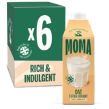 MOMA Extra Creamy Oat Drink 750ml x 6 No Added Sugar Vegan & GF