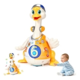 MONKROY Dancing Goose Toy Interactive Musical Wiggling for Toddlers