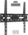 MOUNTUP Ultra Slim TV Wall Bracket for 26-60 inch Flat&Curved TV, Low Profile Wall Mount 23mm from Wall up to 45 KG, with Max VESA 400X400mm