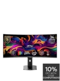 MPG 341CQR QD-OLED X36 34-inch UWQHD 360Hz 0.03ms Adaptive-Sync Gaming Monitor (After Voucher)