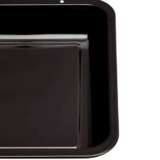 M&S 3 Pack Vitreous Enamel Roaster Set, One Size, Silver