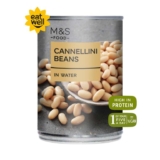 M&S Food Cannellini Beans / Butter Beans in Water 400g – Instore Earls Court