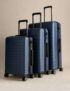 M&S Oslo 4 Wheel Hard Shell Medium Suitcase / Large £80.50 – Various Colours