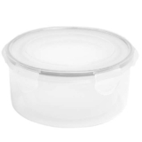 M&S Round Clip Storage Containers, Grey 3 Per Pack