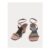 M&S Satin Strappy Wedge Heel Sandals