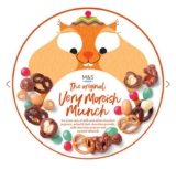 M&S The Original Very Morish Munch Tin 460g / The Original Peanut Butter And Jelly Munch 544g