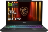MSI Cyborg 15 Gaming Laptop Intel Core 7 240H NVIDIA GeForce RTX 5050 15.6 FHD 144Hz Screen 16GB DDR5 RAM 512GB SSD Win11 Home