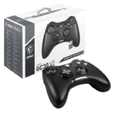 MSI FORCE GC30 V2 Wireless / Wired PC Windows, Android – Gamepad Controller – 2.4 GHz, 600mAh, USB 2.0 – Black