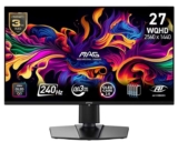 MSI MAG 274QP QD-OLED X24 27 QD-OLED WQHD 240Hz 0.03ms Adaptive-Sync Gaming Monitor w/ code