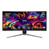 MSI MAG 341CQP QD-OLED 34 Curved QD-OLED UWQHD 175Hz 0.03ms USB-C Gaming Monitor