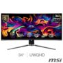 MSI MAG 341CQPX 34 inch UWQHD 240Hz QD-OLED Gaming Monitor, 9S6-3DD04T-019