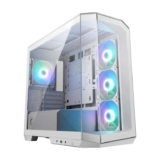 MSI MAG PANO M100L PZ White / Black Micro-ATX PC Case