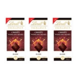 MULTIBUY Lindt Excellence Dark Crispy Wafer & Caramel – 3 X 100g