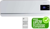MYLEK Overdoor Heater 2KW Downflow Over Door Air Curtain Electric And Fan with Thermostat, LED Display, Timer & Remote Control